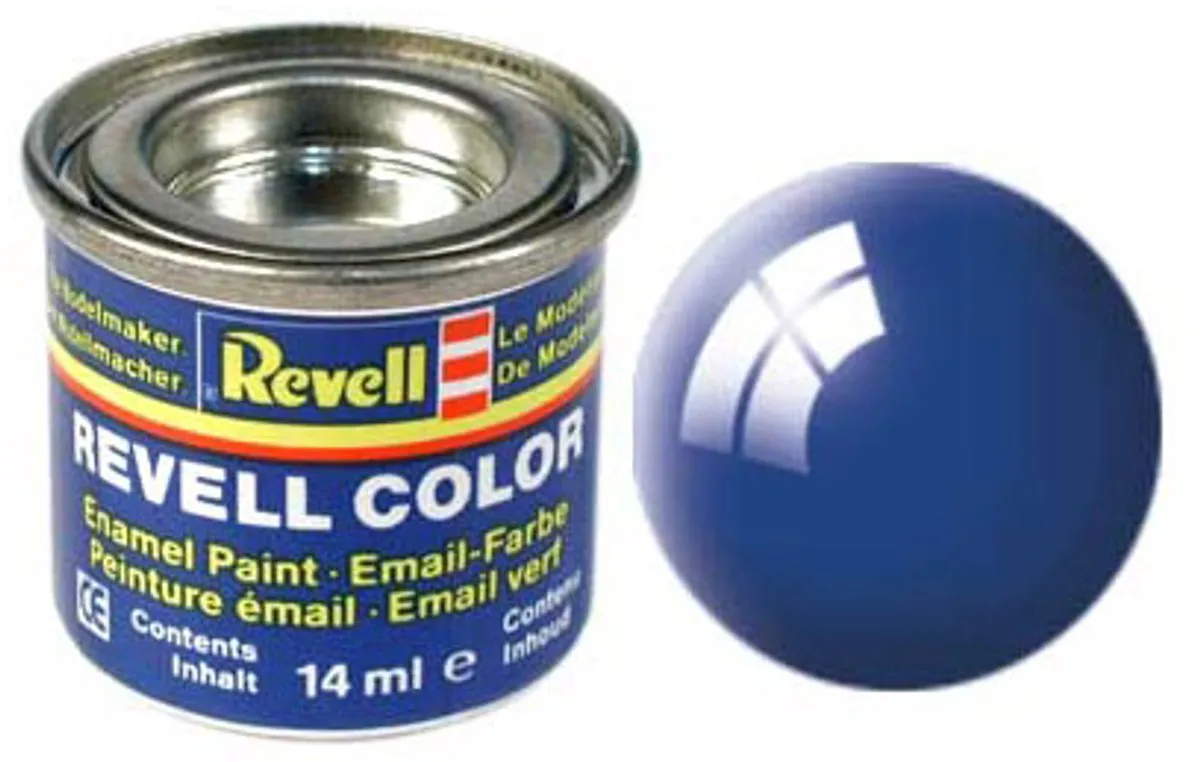 Revell Hobbyverf #52 Blue Gloss Enamel 14ml