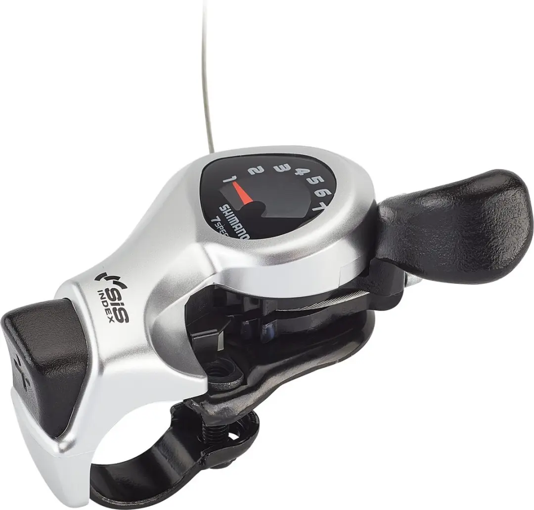 Shimano Tourney SL-TX50 Triggershifter 7-Speed - Zwart/Zilver - afbeelding 5 van 6