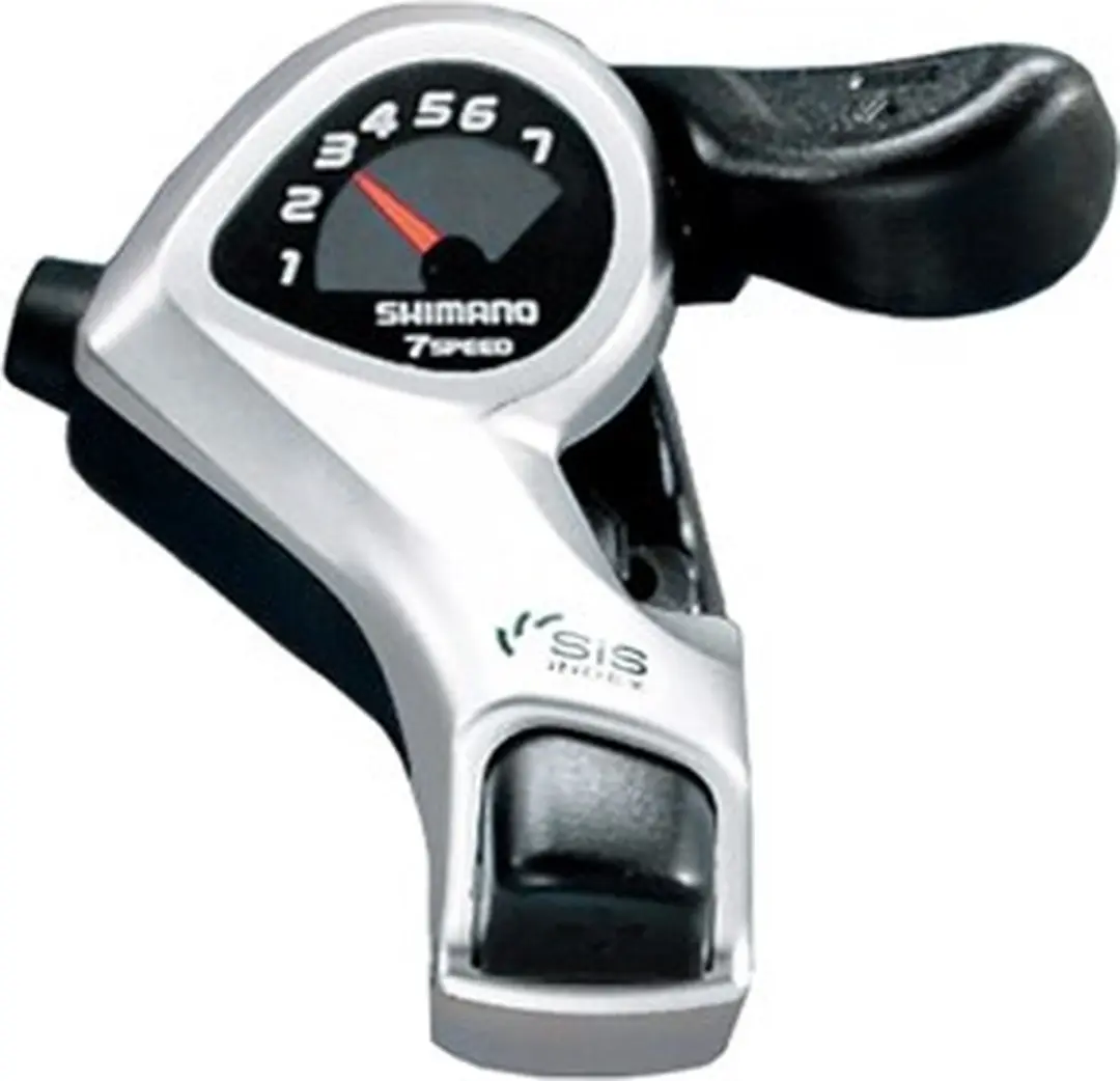 Shimano Tourney SL-TX50 Triggershifter 7-Speed - Zwart/Zilver - afbeelding 4 van 6