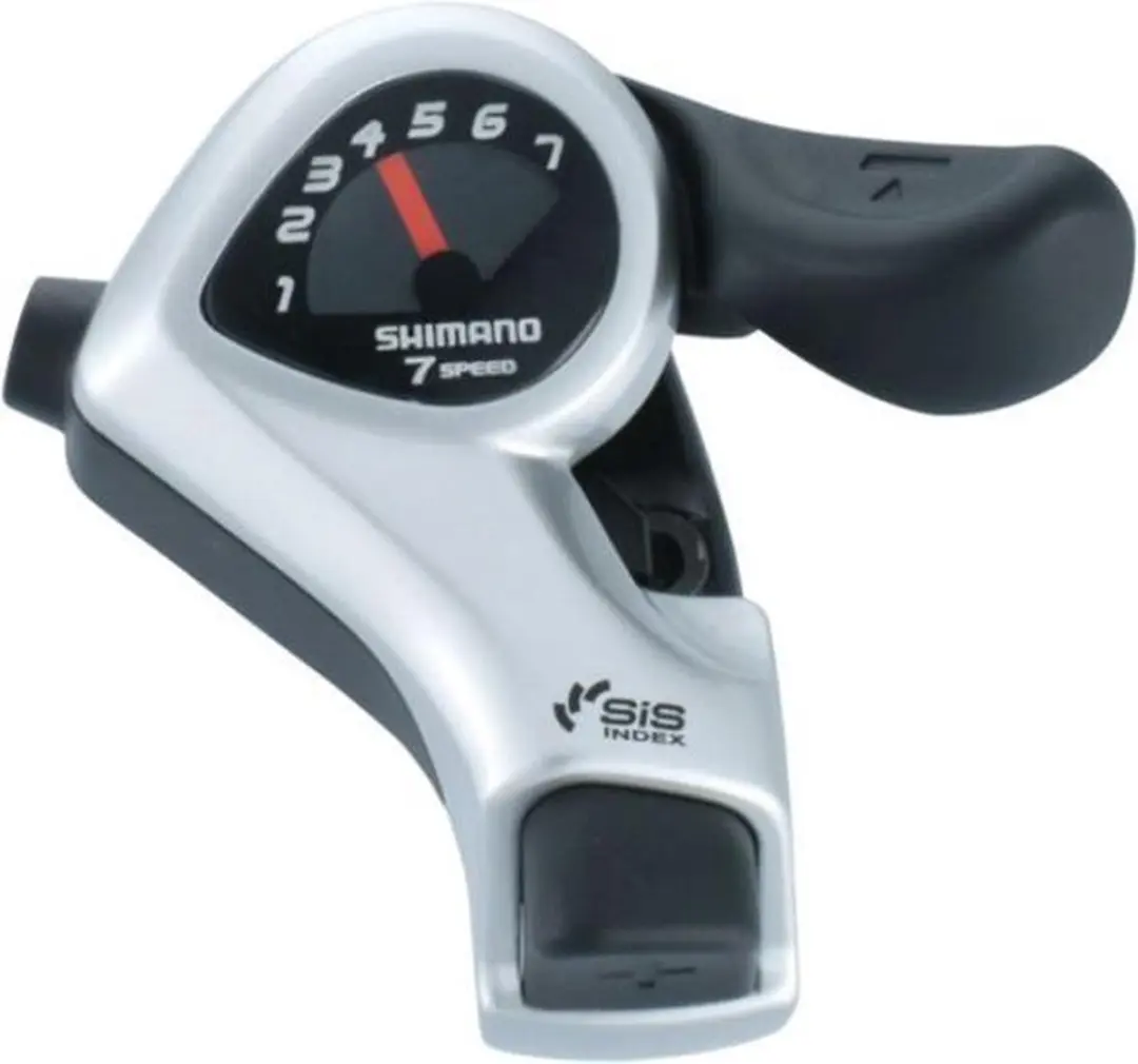 Shimano Tourney SL-TX50 Triggershifter 7-Speed - Zwart/Zilver - afbeelding 2 van 6