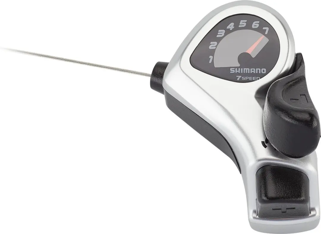 Shimano Tourney SL-TX50 Triggershifter 7-Speed - Zwart/Zilver - afbeelding 6 van 6