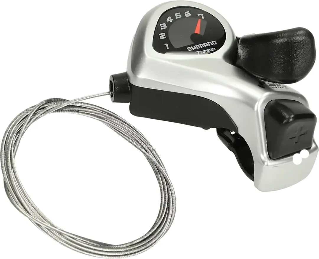 Shimano Tourney SL-TX50 Triggershifter 7-Speed - Zwart/Zilver - afbeelding 3 van 6