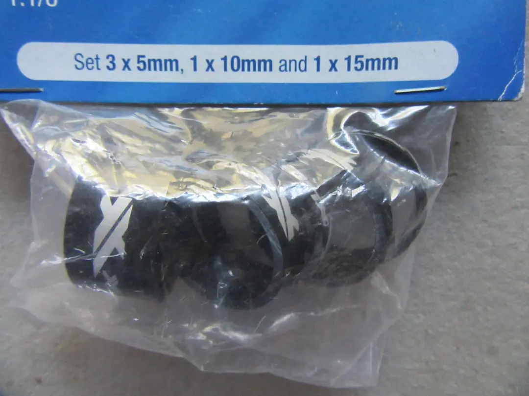 XLC AS-A02 Balhoofdset 1" - Zwart - 5 Stuks - afbeelding 3 van 4