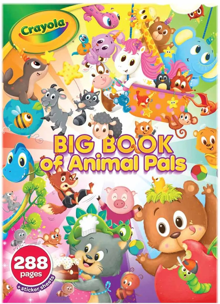 Crayola Dieren Kleurboek 288 Pagina's