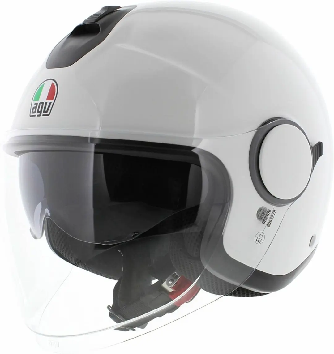 AGV Eteres Jethelm Materia glans wit M