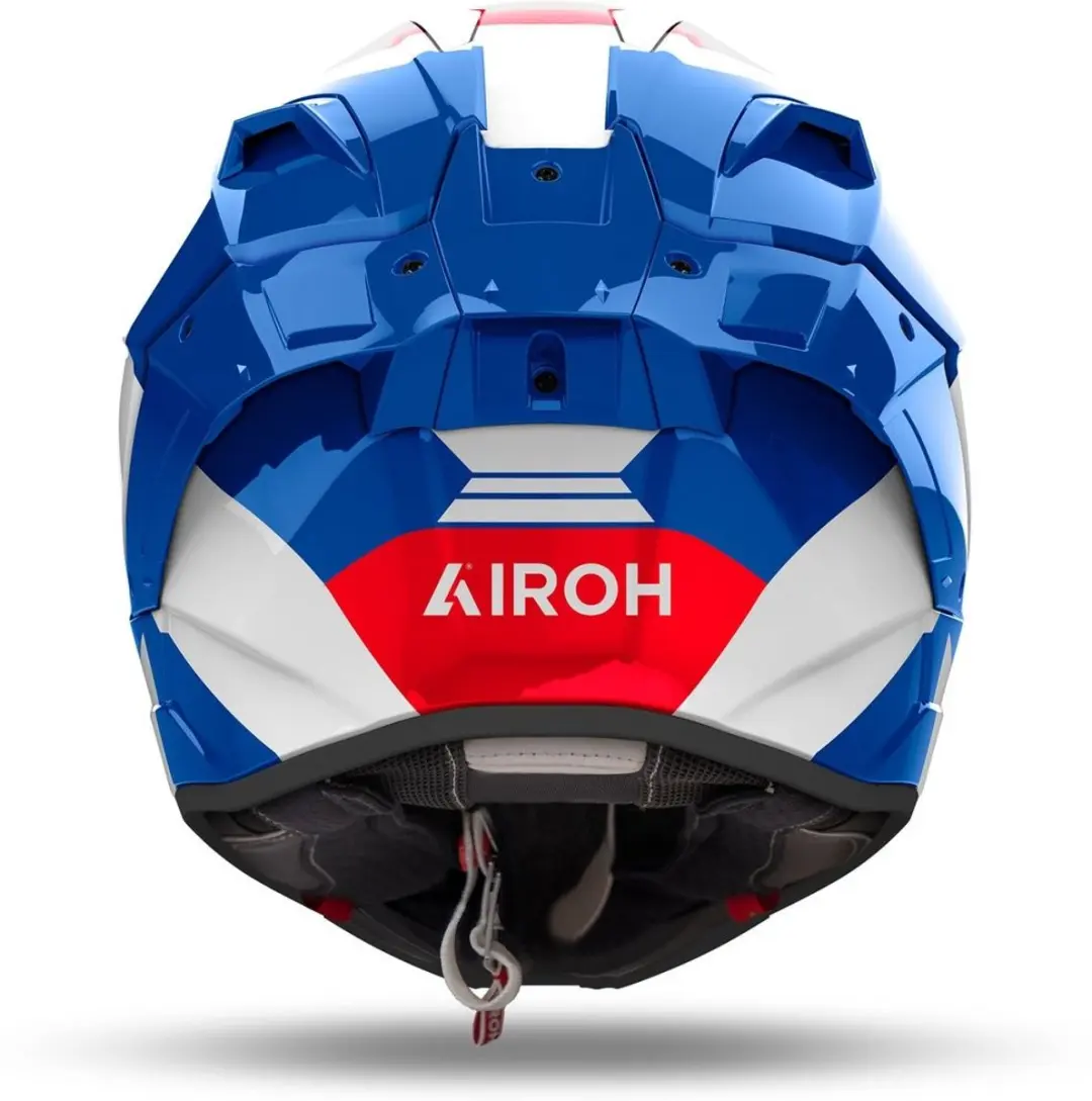 Airoh GP 800 Competition Helm - L - Blauw/Rood Glans