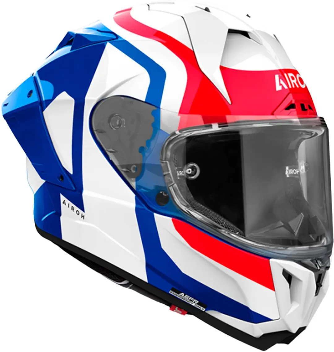 Airoh GP 800 Competition Helm - L - Blauw/Rood Glans
