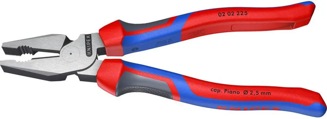 Knipex Combinatietang 0202-225 - Rood