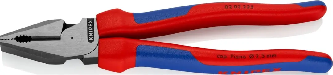 Knipex Combinatietang 0202-225 - Rood