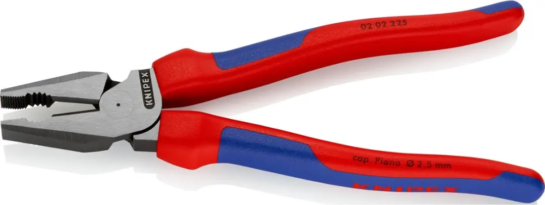 Knipex Combinatietang 0202-225 - Rood