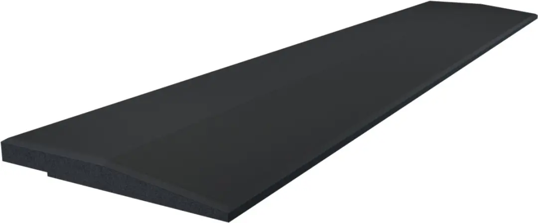 Flow Fitness Oploopprofiel Rubberen 100x20x2cm