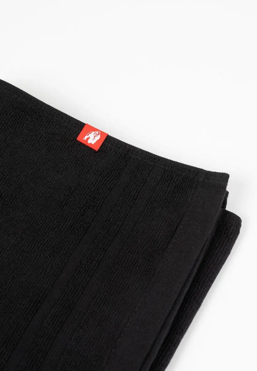 Gorilla Wear Handdoek Medium - Zwart - afbeelding 4 van 6