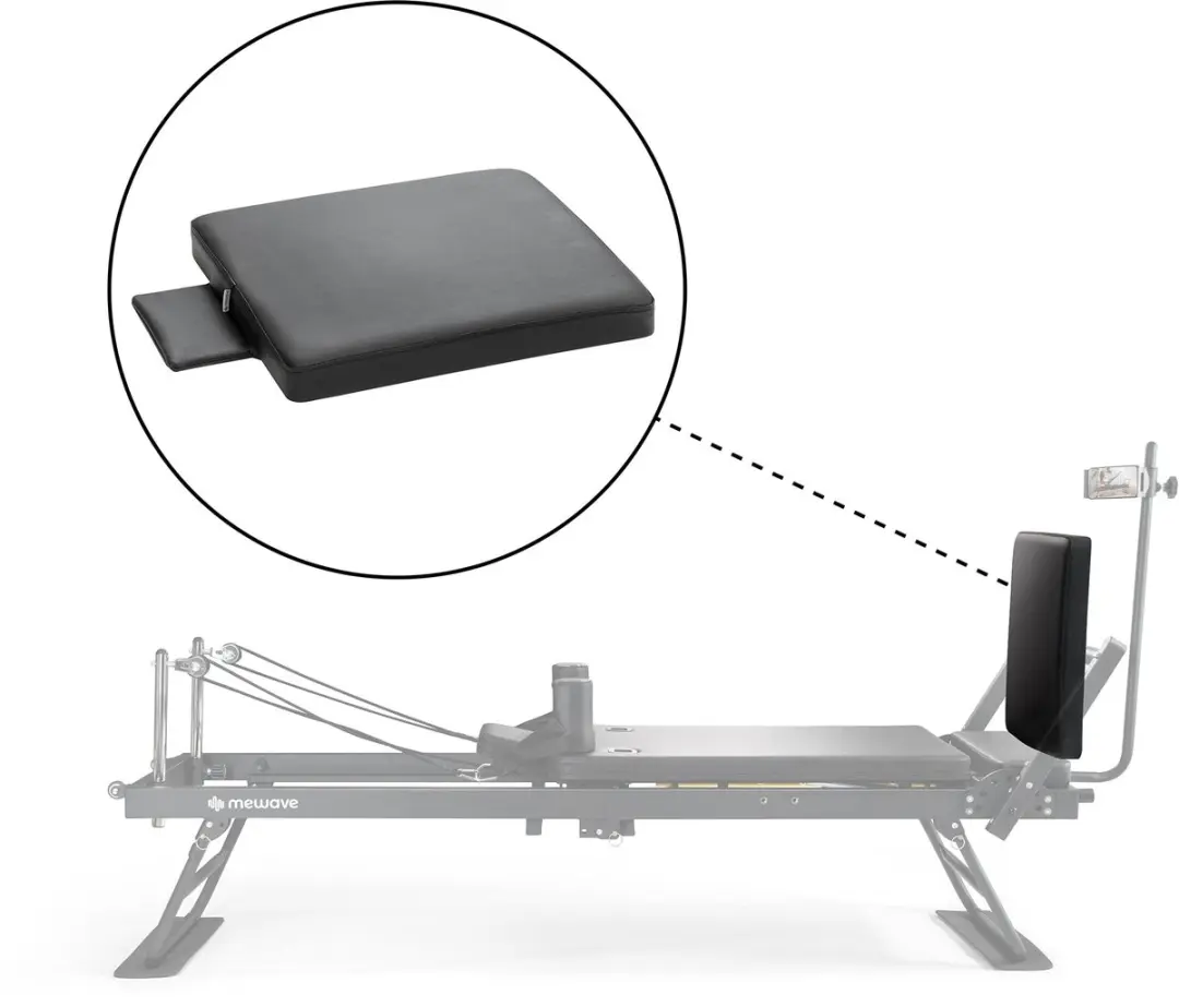 Mewave Pilates Jumpboard Reformer Pro - Zwart
