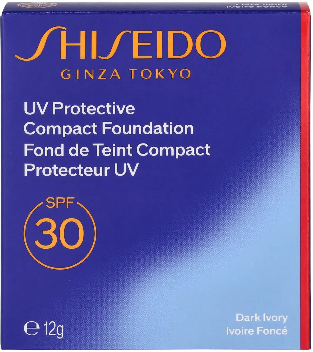 Shiseido UV Protective Compact Foundation Dark Ivory 12ml - SPF 30