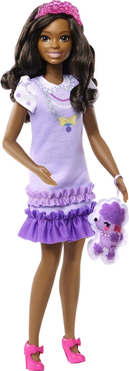Barbie My First Barbie Poedel Huisdier - Paars