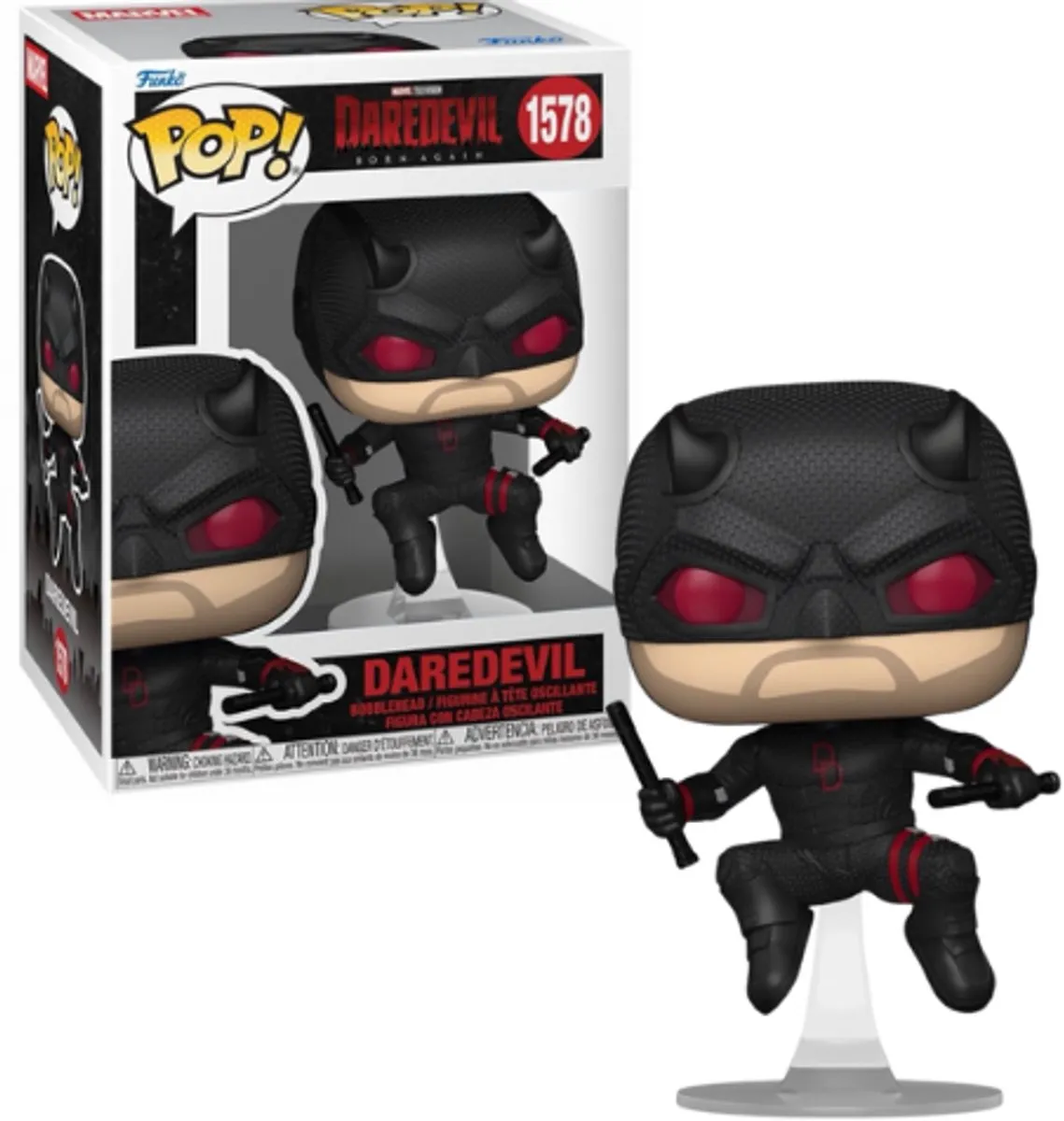Funko Pop! Marvel Daredevil Born Again #1578 - Black Suit