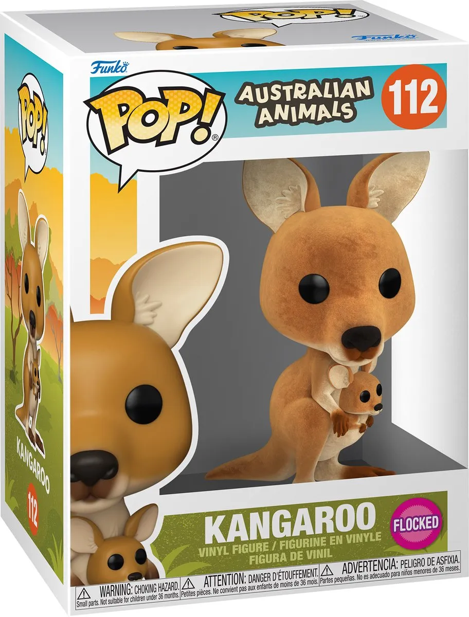 Funko Pop! Australian Animals Kangaroo Flocked #112
