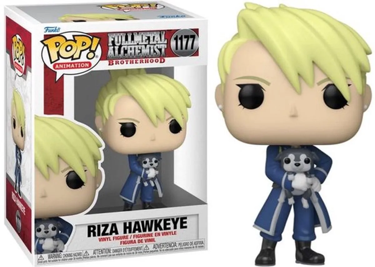 Funko POP! Animation Brotherhood Riza Hawkeye Verzamelfiguur - 9cm - Multicolor