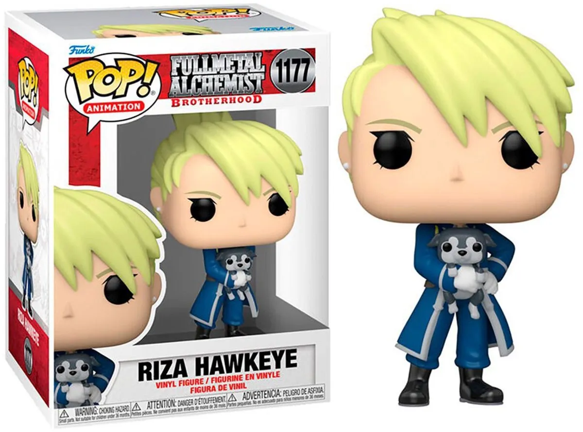 Funko POP! Animation Brotherhood Riza Hawkeye Verzamelfiguur - 9cm - Multicolor
