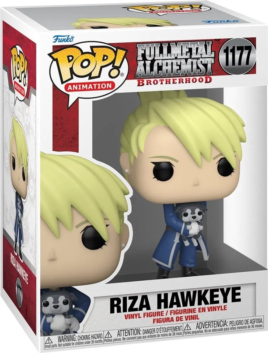 Funko POP! Animation Brotherhood Riza Hawkeye Verzamelfiguur - 9cm - Multicolor