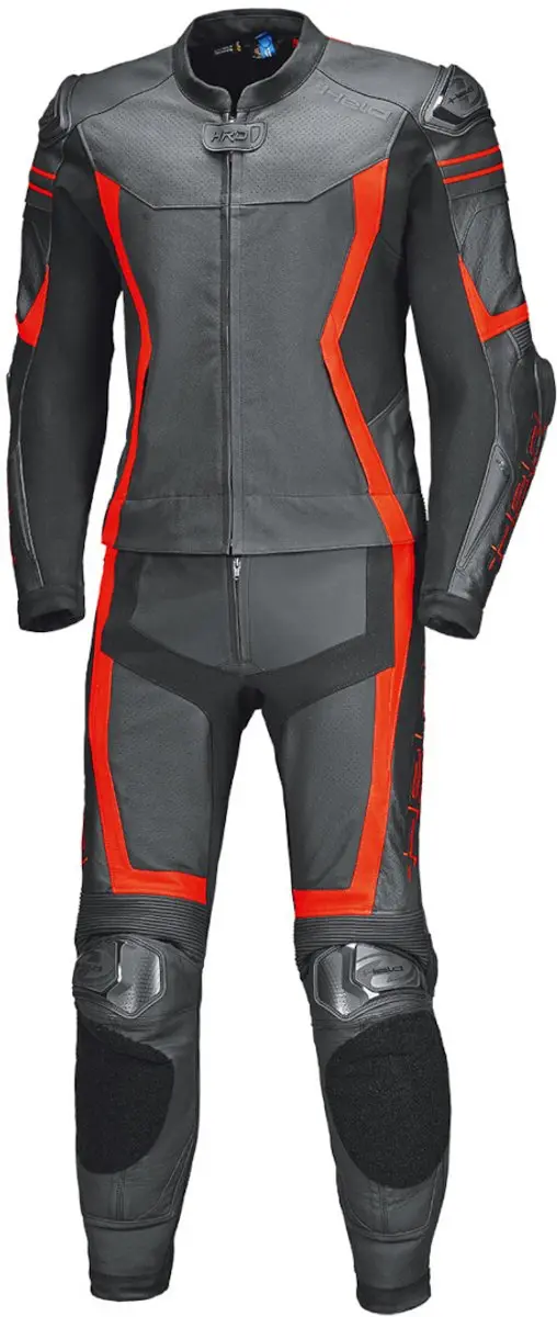 Held Street-Rocket Pro Zwart Rood 2-Delig Motorpak