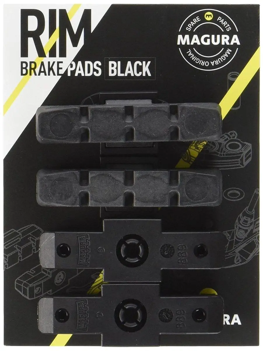 Magura Hydro-stop Hs33 Remblokken - 4 Stuks Zwart - afbeelding 2 van 5
