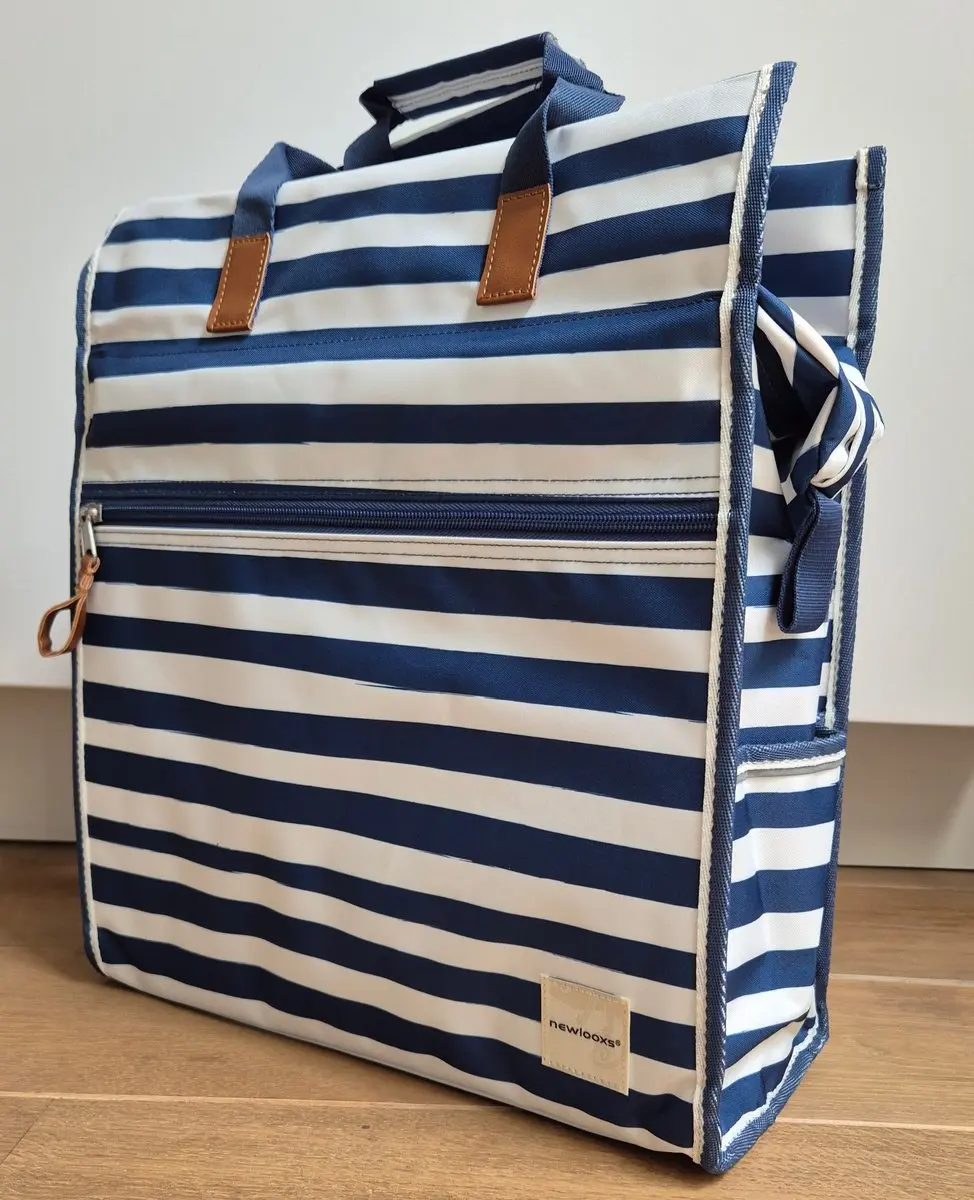 New Looxs Lilly Shopper Gestreept Fietstas