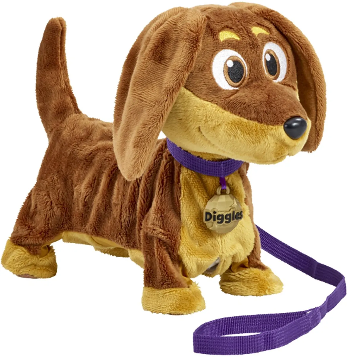 Goliath Animagic Diggles Knuffelhond - Multicolor