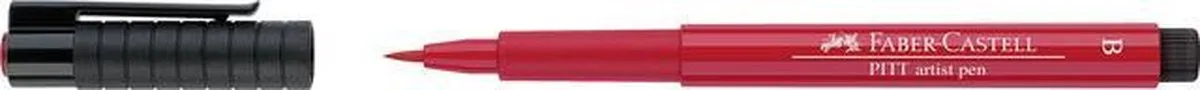 Faber-Castell Pitt Artist Pen Brush Geraniumrood FC-167421