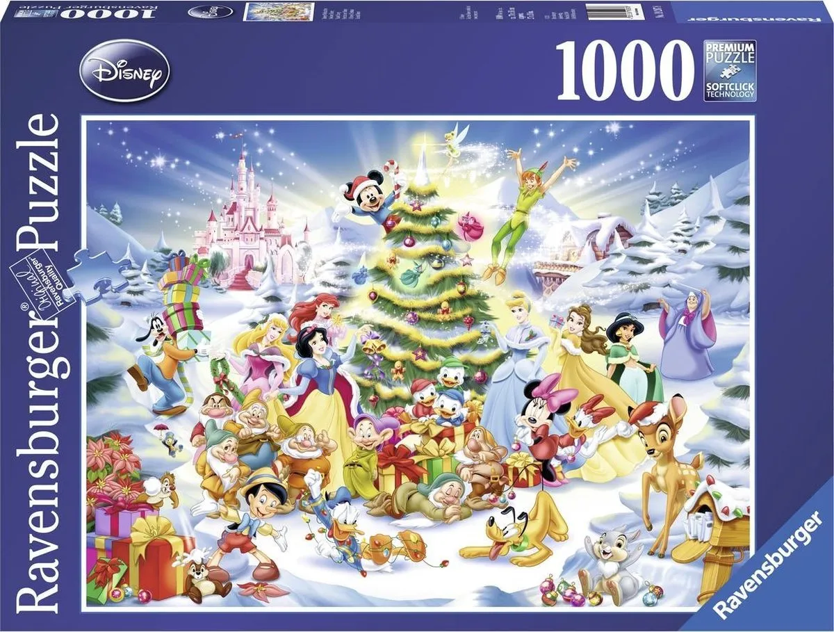 Ravensburger Disney Kerstmis Legpuzzel 1000 Stuks