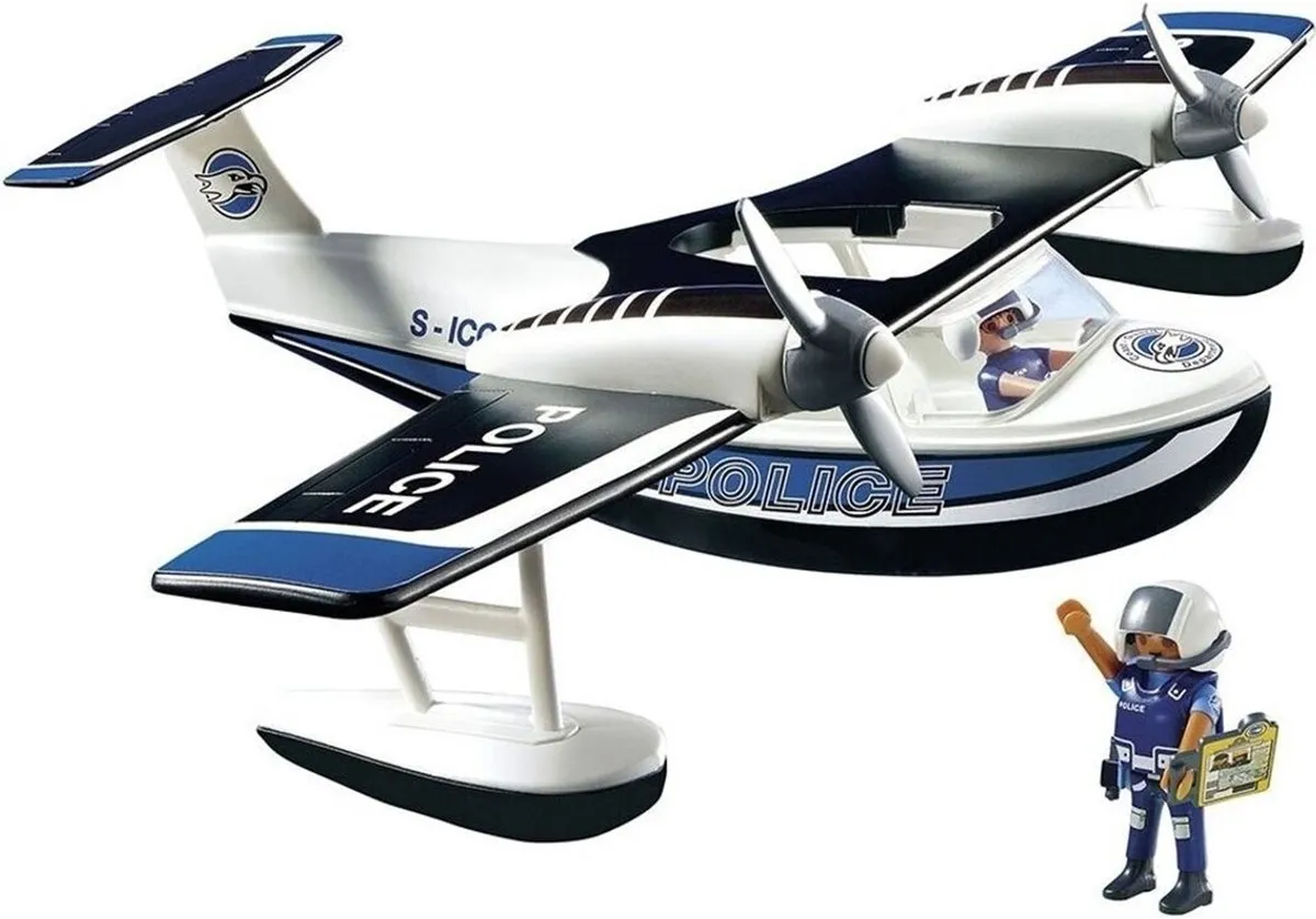 Playmobil Politiewatervliegtuig 4445 - Multicolor