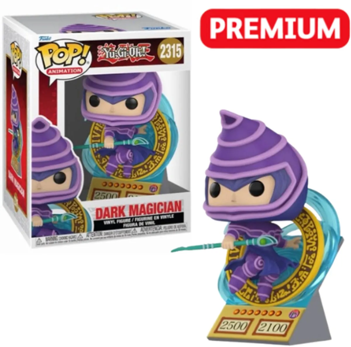 Funko Pop! Premium Animation Yu-Gi-Oh! Dark Magician #2315