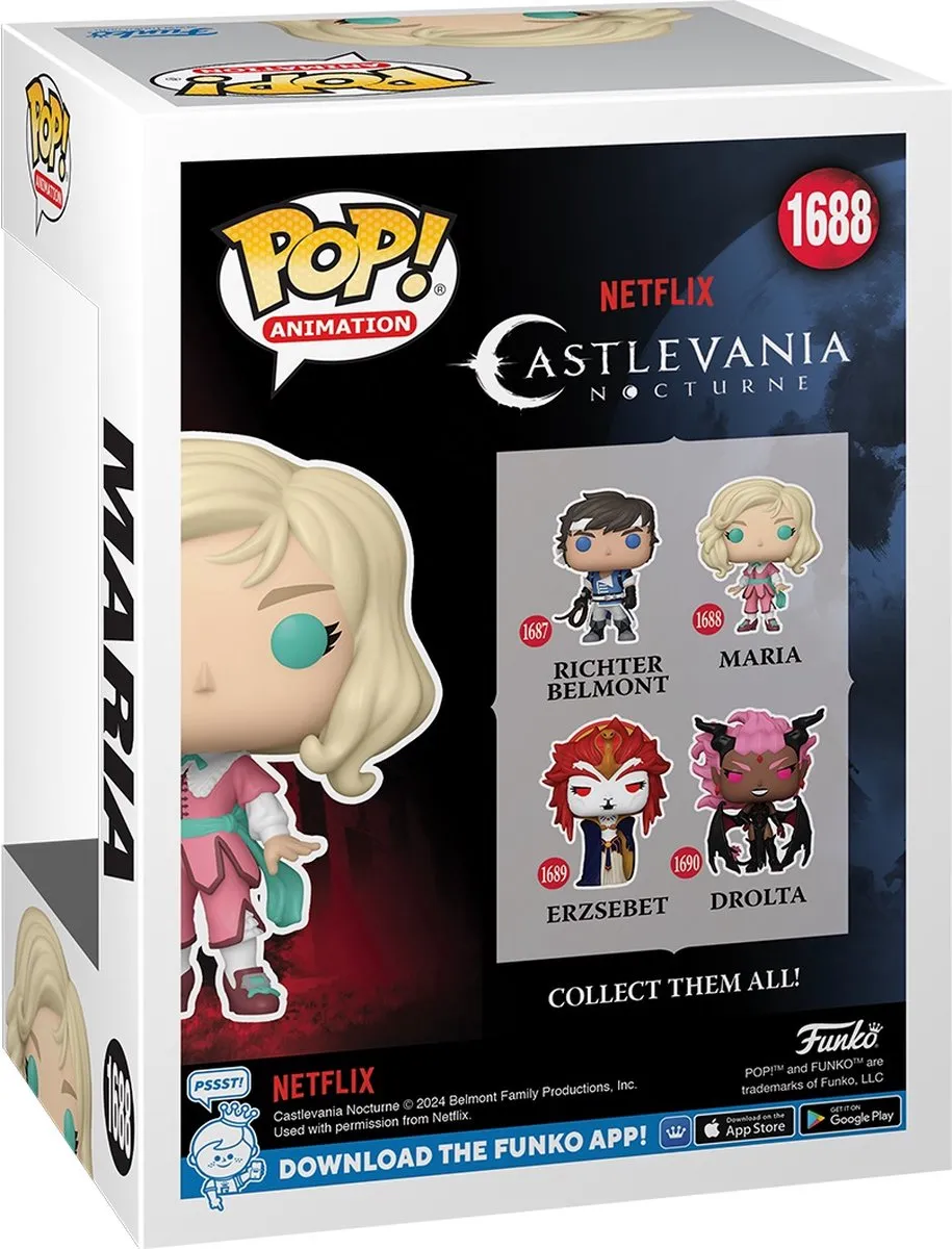 Funko Pop! Castlevania Nocturne Maria 1688 - 80272 - Multicolor