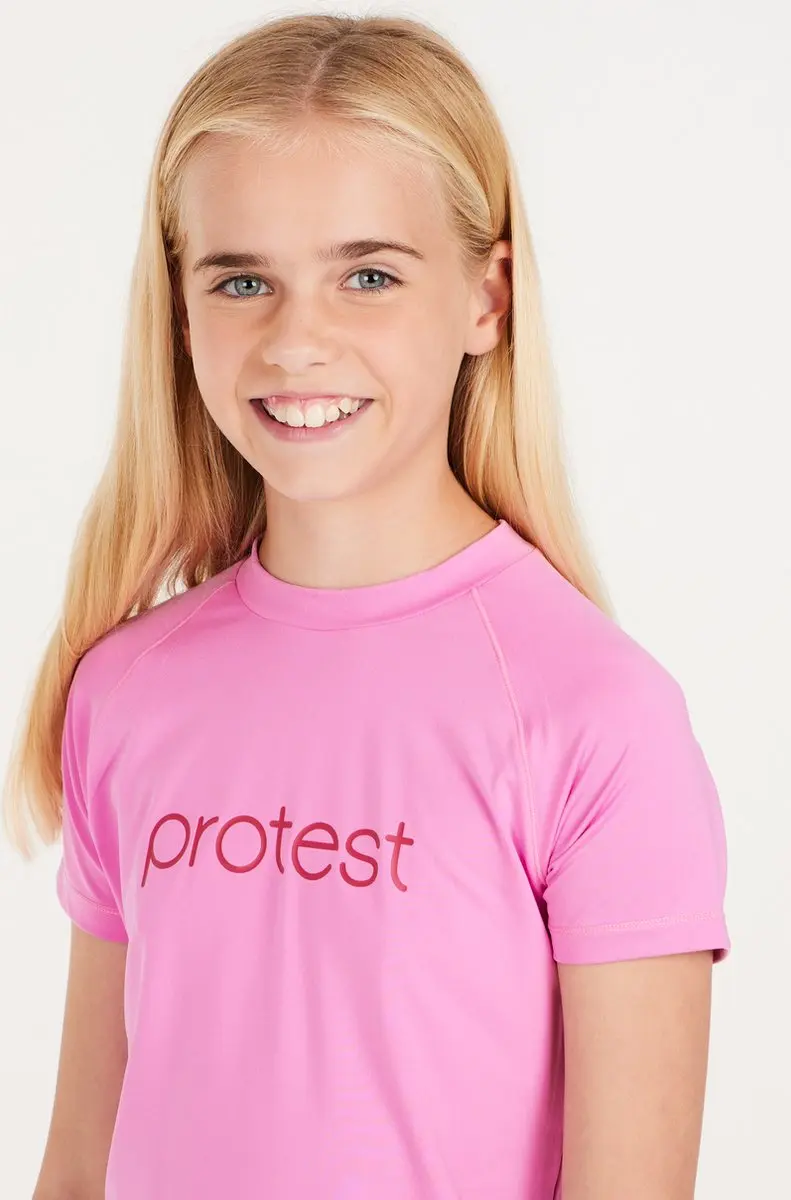 Protest Prtsenna Jr UV Shirt Meisjes - 176 - Taffy Pink