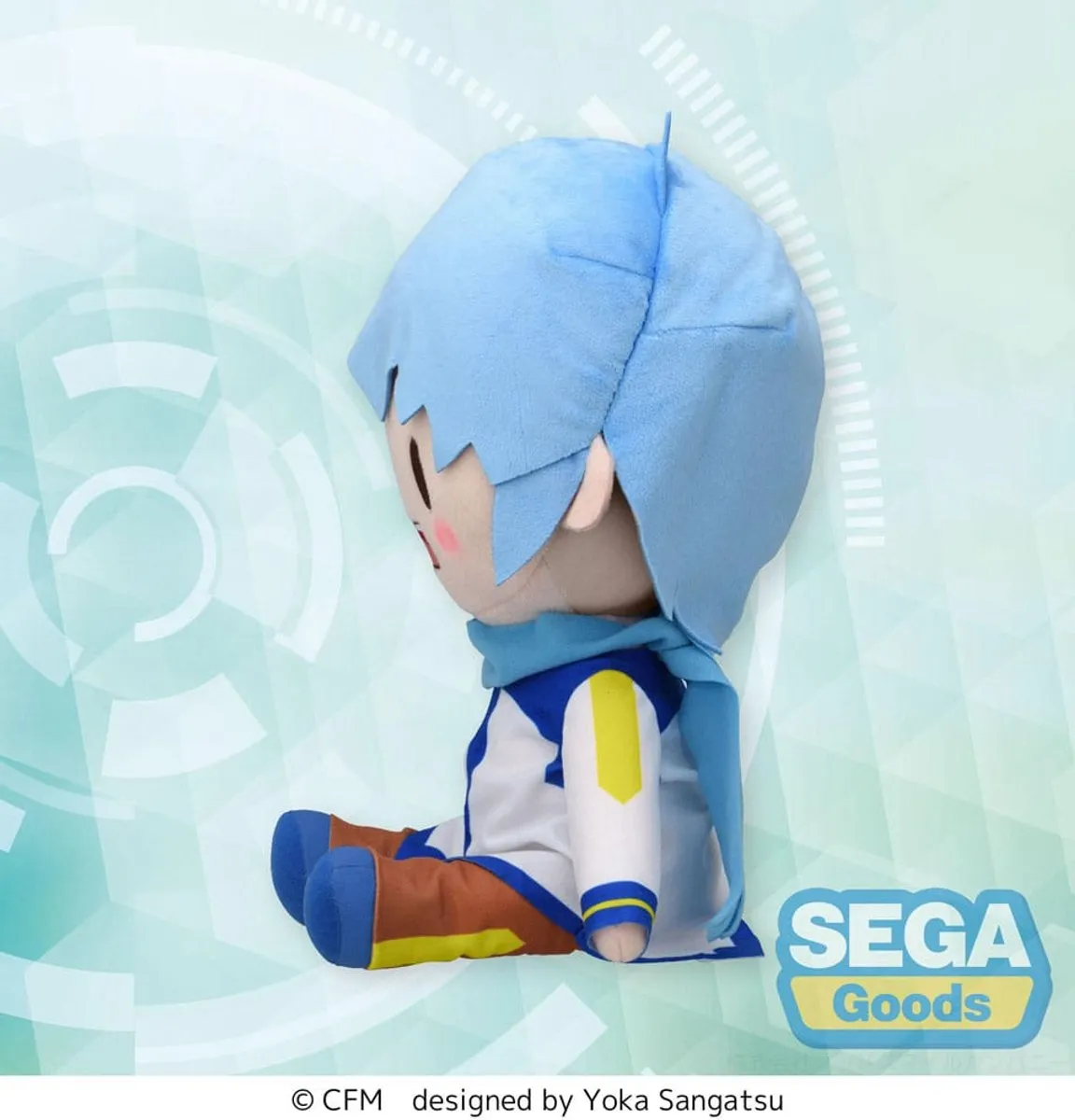 Sega Hatsune Miku Kaito Fuwa Anime Knuffel 32cm - Blauw