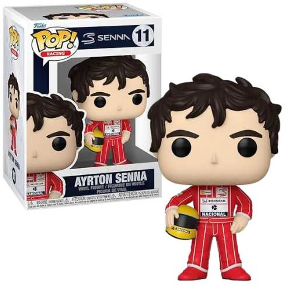 Funko Pop Racing Ayrton Senna McLaren #11 - Multi - afbeelding 6 van 6