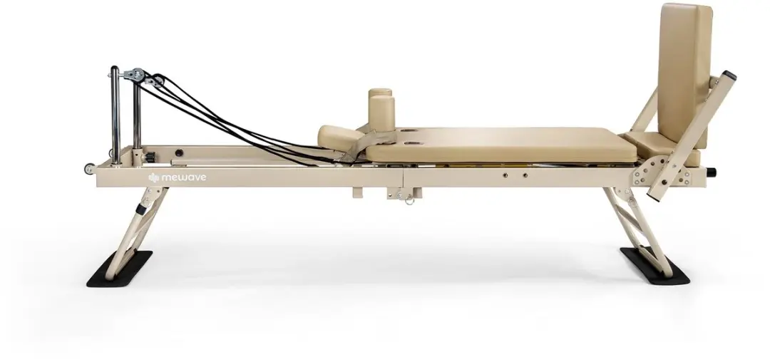 Mewave Pilates Jumpboard Reformer Pro - Beige