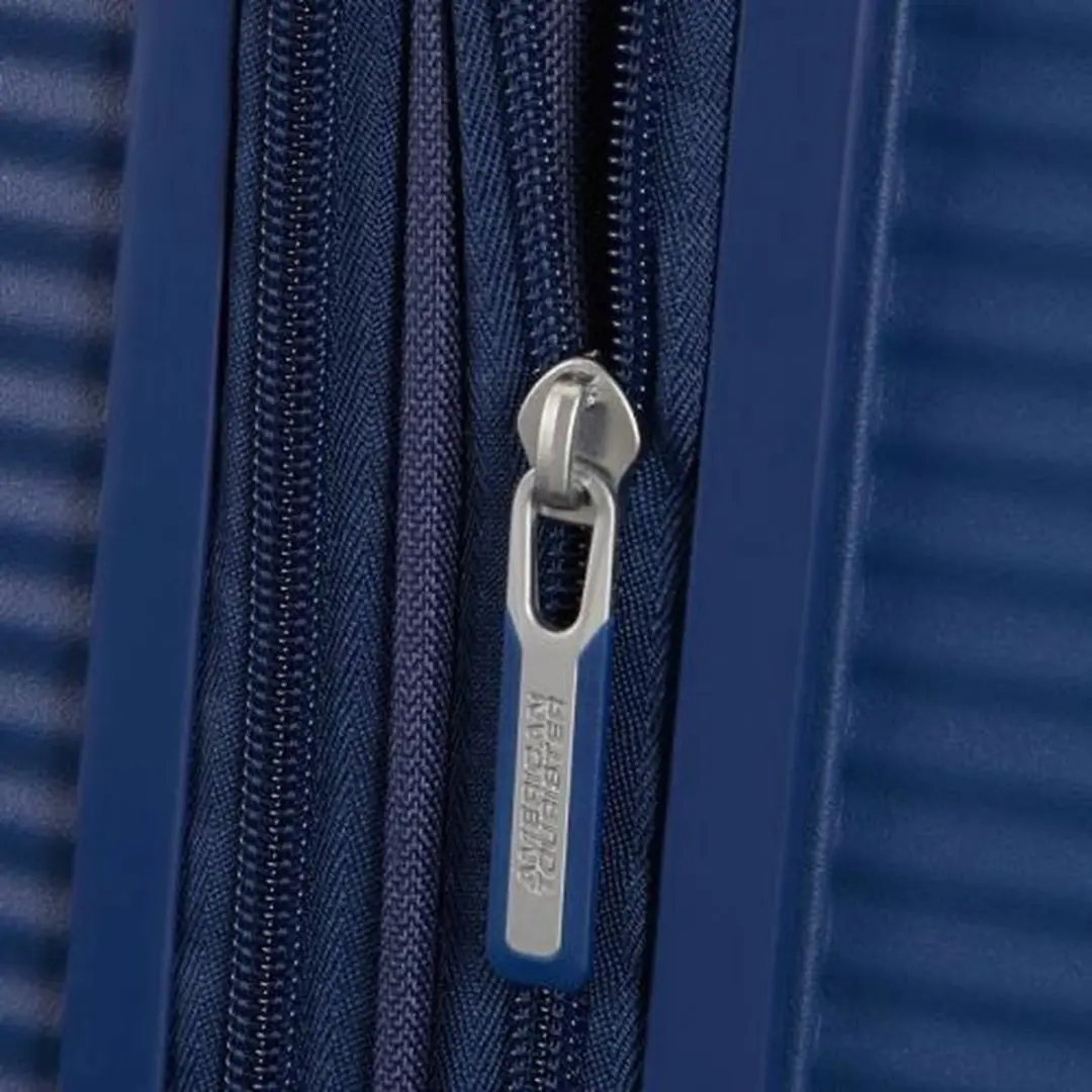 American Tourister Soundbox Spinner 77/28 Koffer - 110L - Blauw