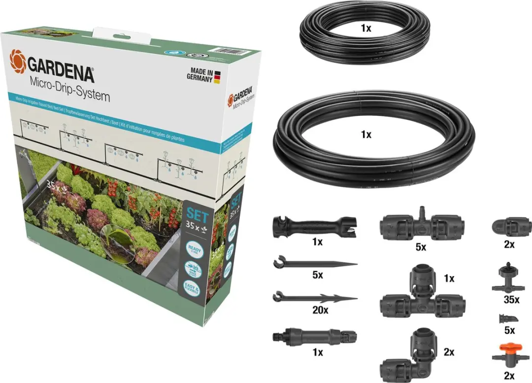 Gardena Micro-Drip Complete Bevloeiingsset 13455-20 - 35 Planten