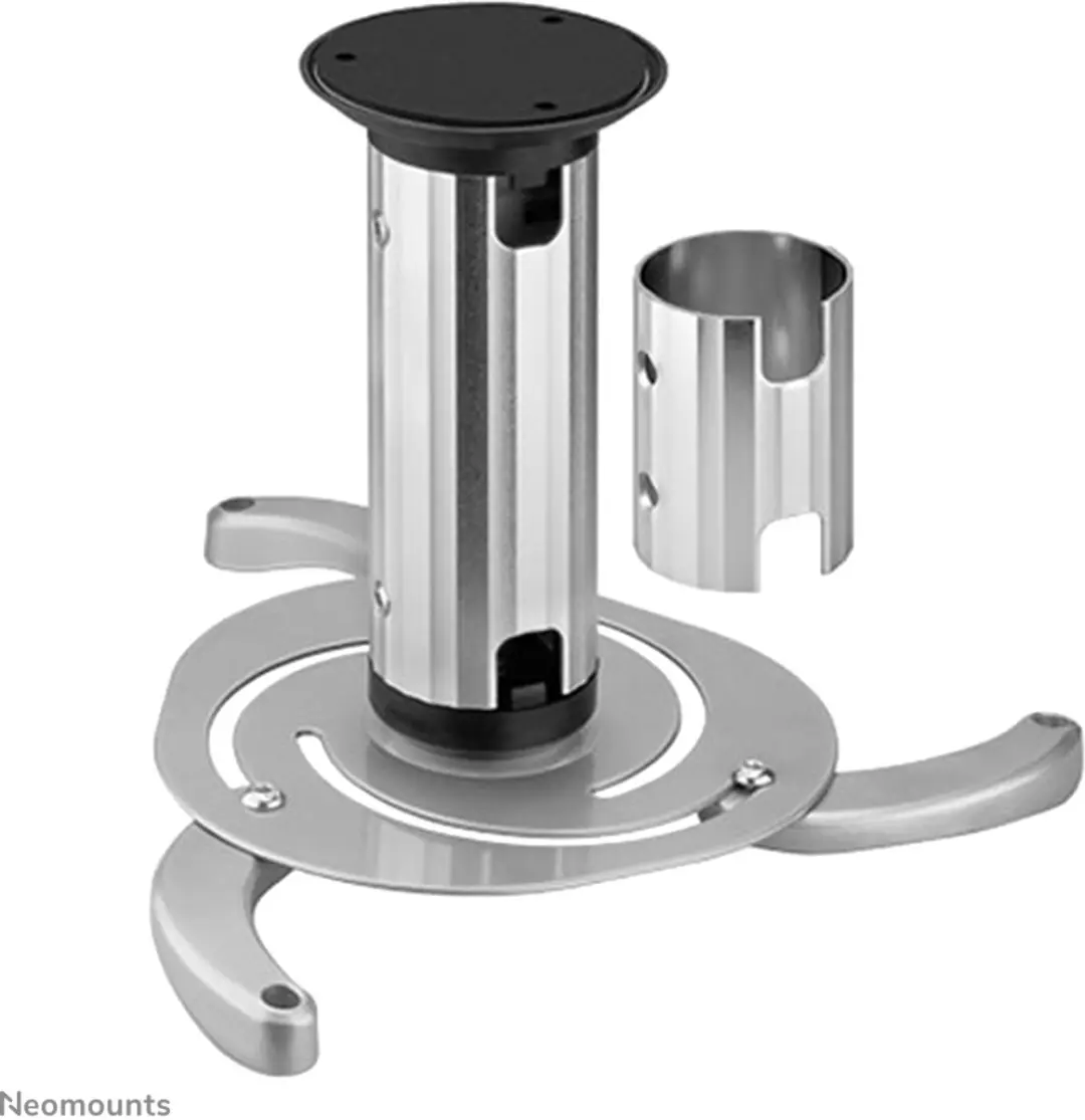 Neomounts BEAMERC80 Plafondbeugel - 360° Draaibaar - Zilver