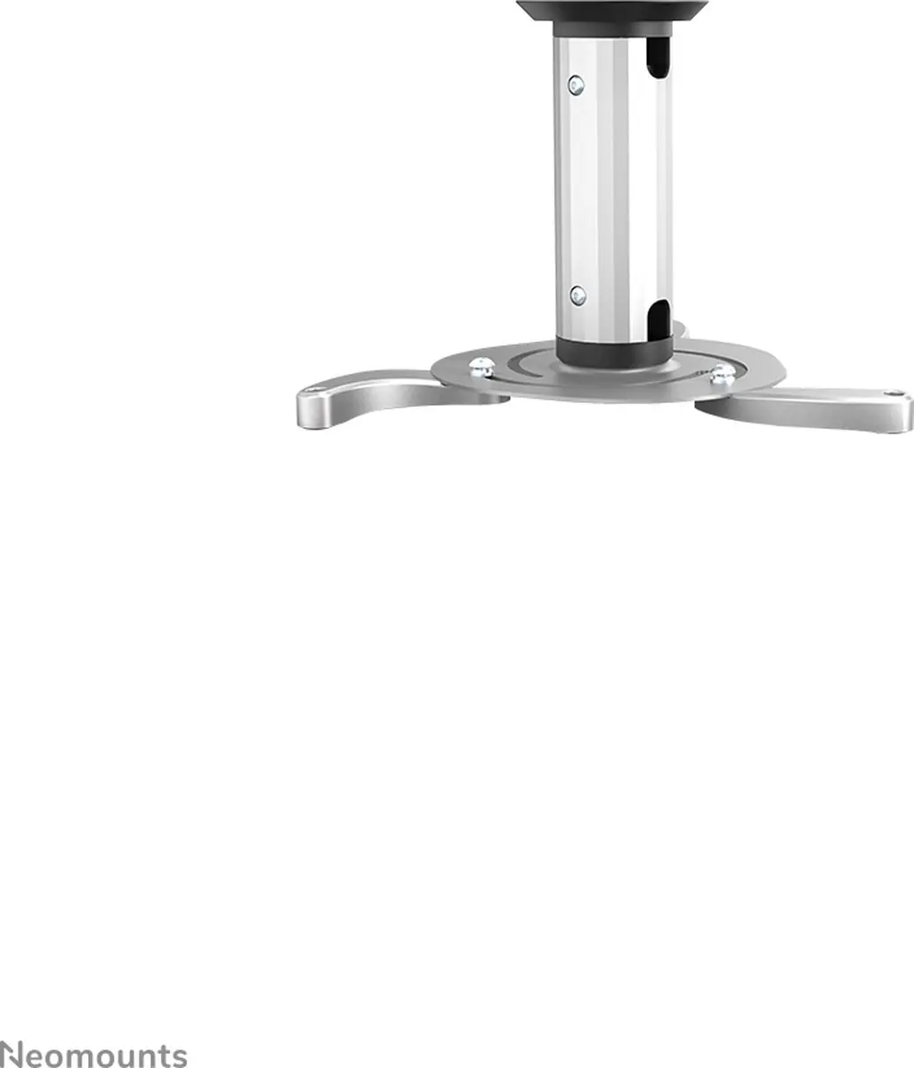 Neomounts BEAMERC80 Plafondbeugel - 360° Draaibaar - Zilver