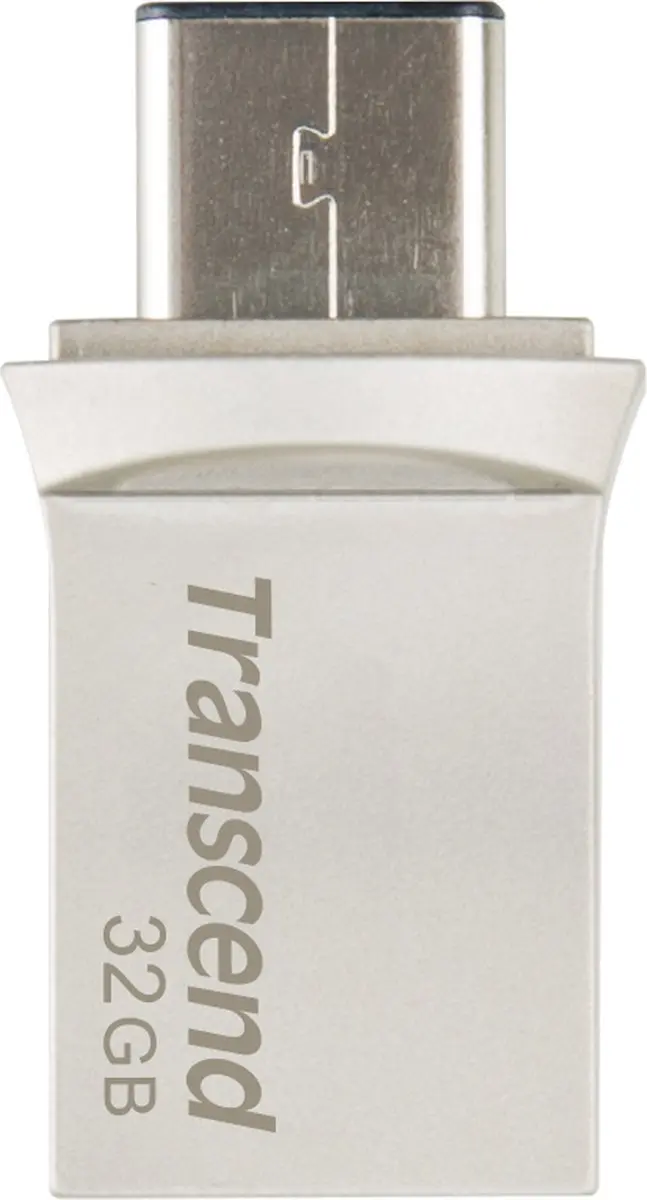 Transcend JetFlash 890 USB-stick 128GB - Zilver