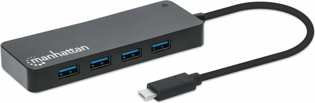 Manhattan 168410 USB-hub 7 Poorten USB 3.0