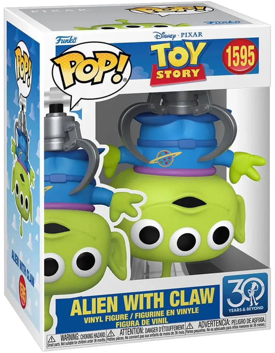 Funko Pop! Rides Toy Story Alien with Claw - 1595 - Multicolor