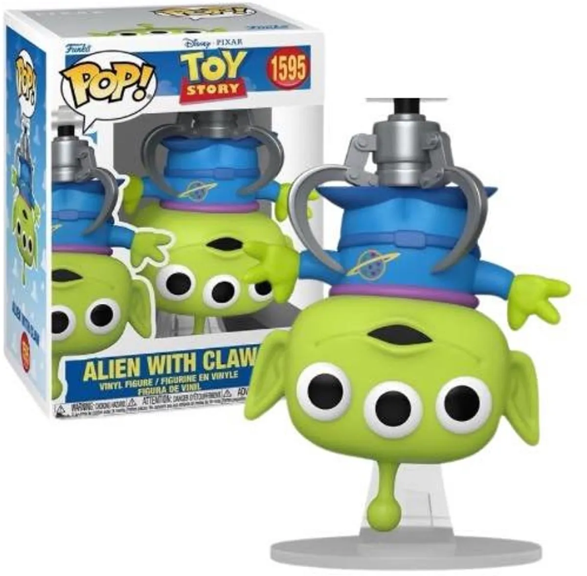 Funko Pop! Rides Toy Story Alien with Claw - 1595 - Multicolor