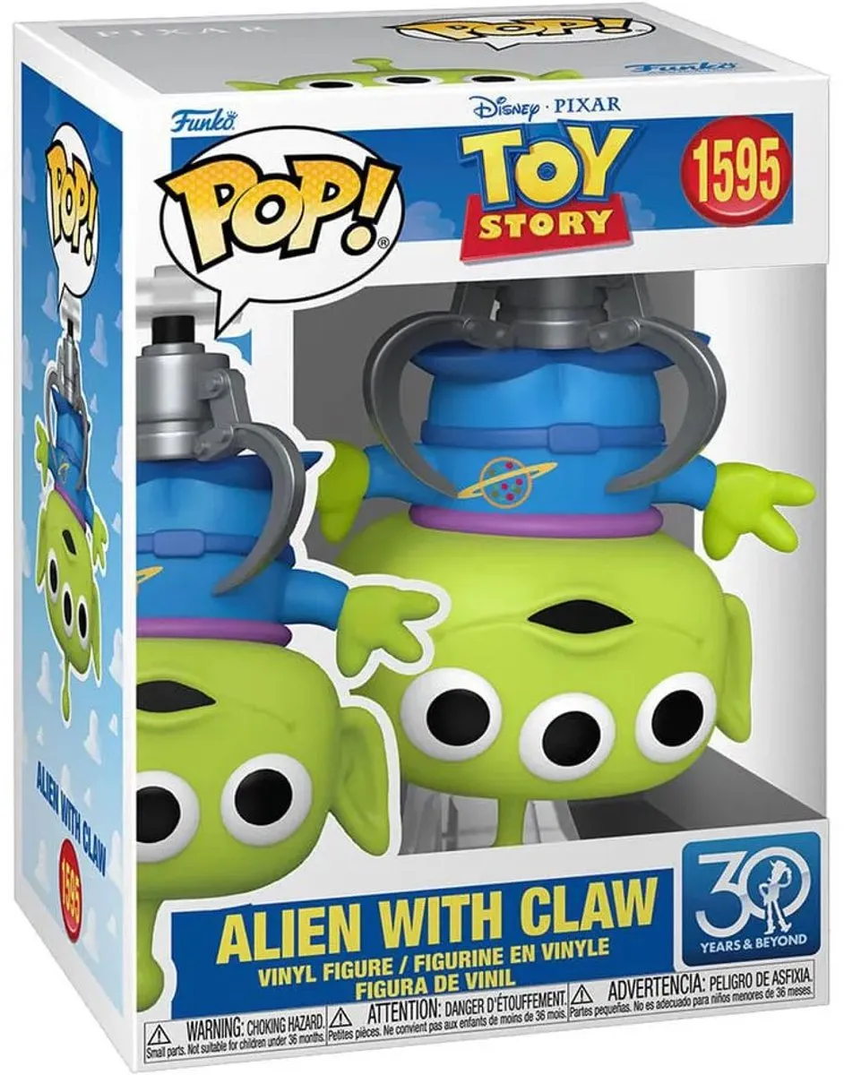 Funko Pop! Rides Toy Story Alien with Claw - 1595 - Multicolor