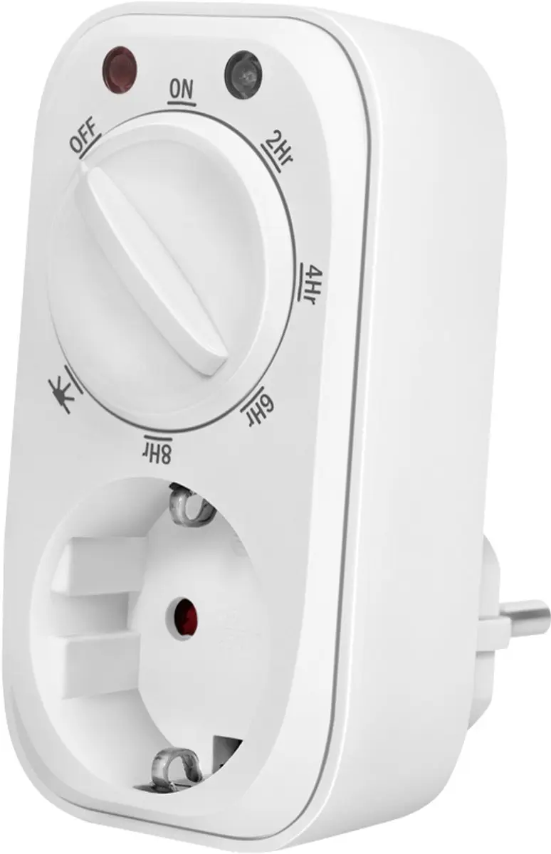 Logilink ET0012 Elektrische Timer - Dagelijks - Wit