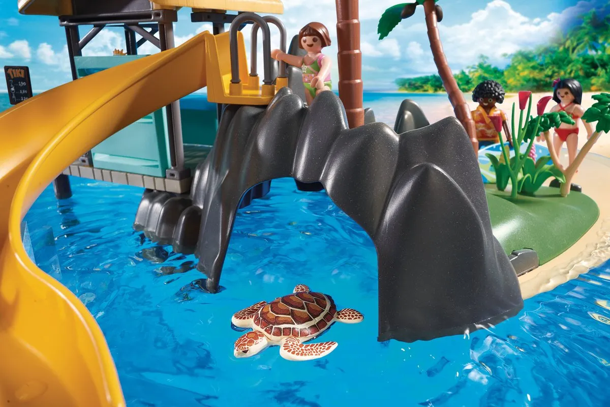 Playmobil Vakantie-eiland met Strandbar 6979 - Multicolor