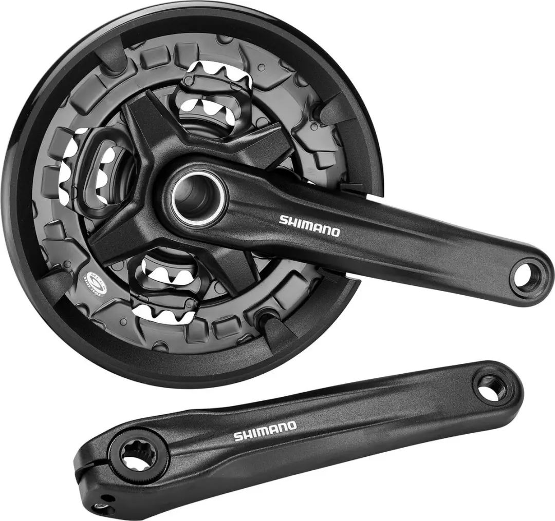 Shimano FC-MT210 Crankstel 9 Versnellingen 170mm - 44-32-22T - Zwart - afbeelding 4 van 6