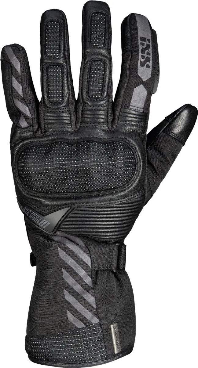 IXS Glasgow-ST 2.0 Zwart Handschoenen